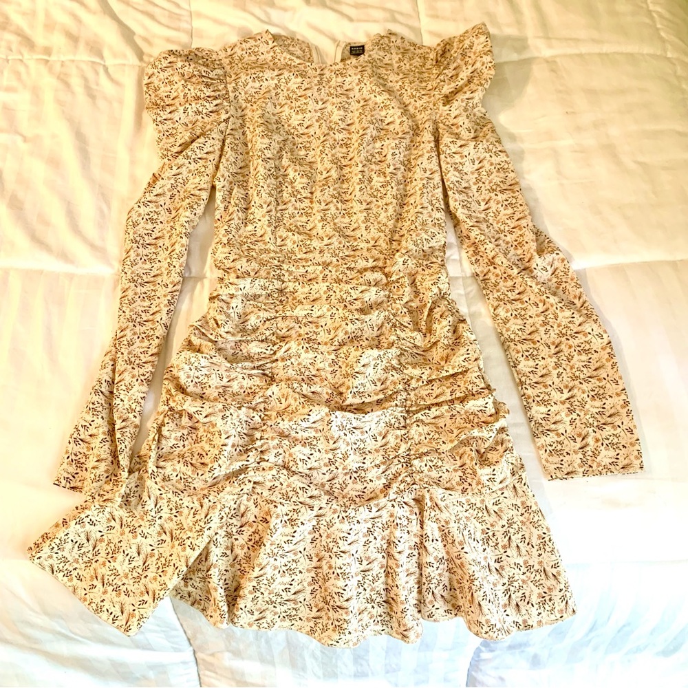 Floral Print Ruffle Dress - Picture 3 of 6